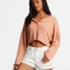 BILLABONG COME AGAIN COZY LOUNGE TOP(ABJKT00436)