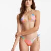BILLABONG PICK ME UP MULTI TRI TOP (ABJX300653) -Azure Muse Store abjx300653 billabongw mul frt1 22683.1655307178