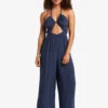 ROXY AWAY ON VACAY WIDE LEG JUMPSUIT (ARJWD03521) -Azure Muse Store arjwd03521 roxyw bsp0 frt1 98005.1686428770