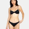 RVCA SOLD UNDERWIRE TOP(EX) -Azure Muse Store avjx300274 rvca2Cw blk frt1 01069.1694015979